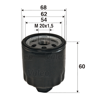 Oliefilter – VALEO – 586011