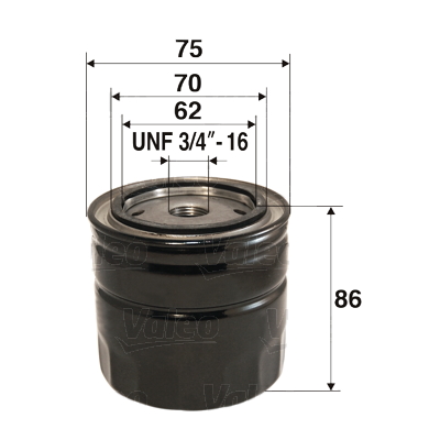 Oliefilter – VALEO – 586023