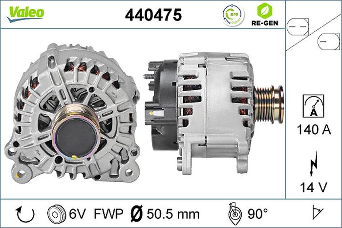 Alternator/Dynamo – VALEO – 440475