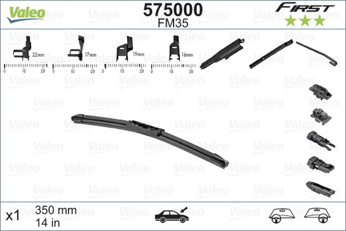 Ruitenwisserblad – VALEO – 575000