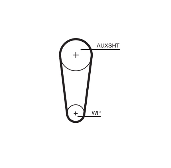 Distributieriem – GATES – 5682XS