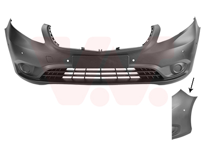 Bumper – VAN WEZEL – 3082575