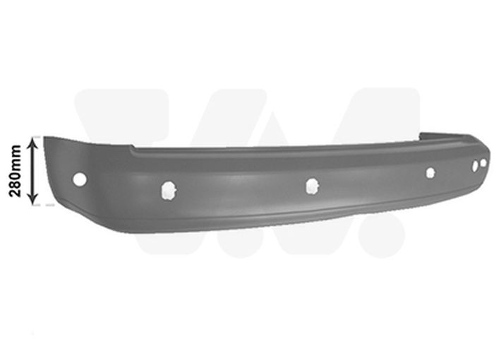 Bumper – VAN WEZEL – 5868543