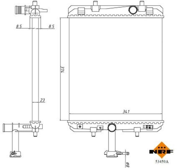 Radiateur – NRF – 53459A online kopen