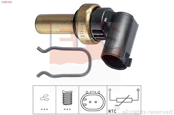 Water-/koelvloeistoftemperatuursensor – EPS – 1.830.324 online kopen