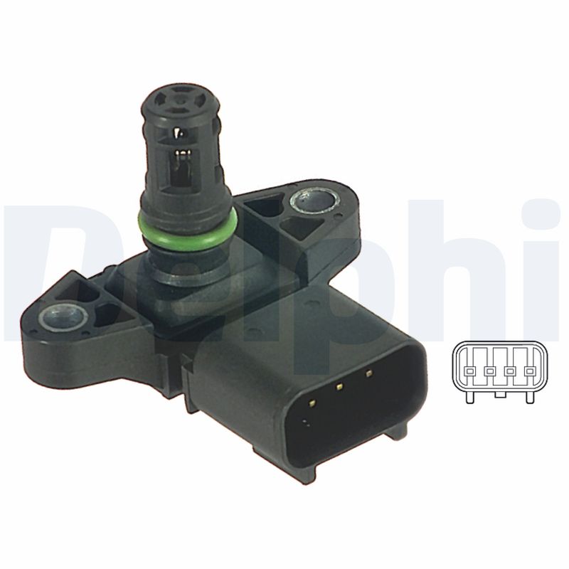 Inlaatdruk-/MAP-sensor – DELPHI – PS10122