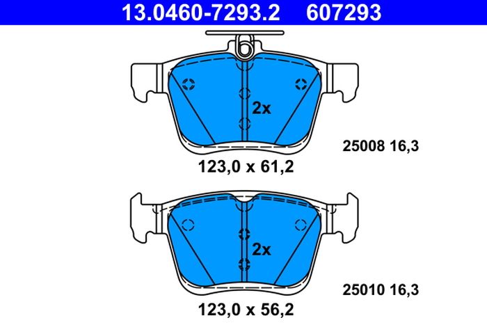 Remblokset – ATE – 13.0460-7293.2