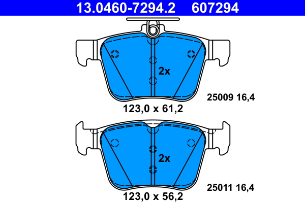 Remblokset – ATE – 13.0460-7294.2