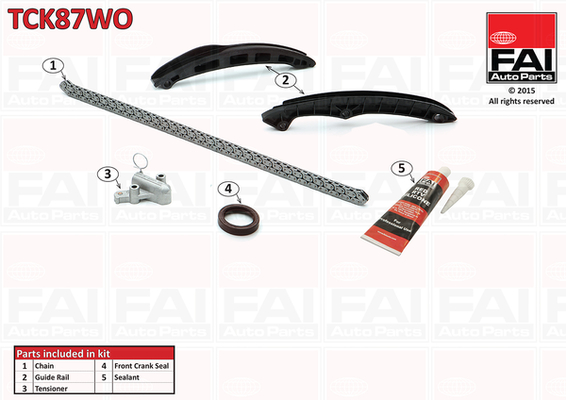 Distributieketting kit – FAI AUTOPARTS – TCK87WO