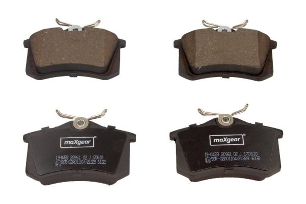 Remblokset – MAXGEAR – 19-0428