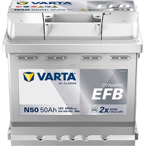 Accu – VARTA – 550500055K262